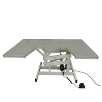 СВ-29 — ветеринарный стол для УЗИ, электропривод с регулировкой высоты, с вырезами, 140х75х55-97