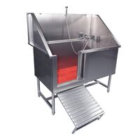 RJXY-01 — ванна для животных из нержавеющей стали, 130х77х90-140 см