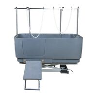 УВГ-1620 — ванна для груминга с электроподъемником, 153х75х40-80 см