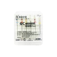 SOCO SC PLUS — машинные файлы с памятью формы, 21 мм ассорти, 6 шт.