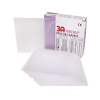 EV Gasket Bleaching 040 — пластины для изготовления капп для отбеливания, квадратные (127x127x1,0 мм), 25 шт.