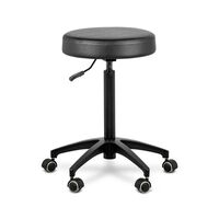 Mercury Taburet Black — стул для врача и ассистента, экокожа, черный, арт.ND-A006546
