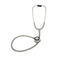 Standard-Prestige Light — легкий однотрубный стетофонендоскоп с двойной головкой и комплектом запасных частей, для взрослых, серый, арт.06.22710.262
