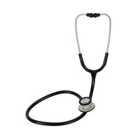 Standard-Prestige Light — легкий однотрубный стетофонендоскоп с двойной головкой и комплектом запасных частей, для взрослых, черный, арт.06.22710.022