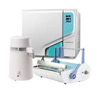 Комплект: автоклав SONZ Z-Clave I (23 л) + дистиллятор Z500 (4 л) + запечатывающее устройство SEAL F300A