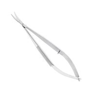 Микрохирургические изогнутые ножницы Castroviejo, 140 мм, арт.000-475 19-23
