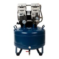 RA7001 — компрессор для одной стоматологической установки, с ресивером 30 л (80 л/мин), без кожуха