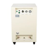 RA7001CS — компрессор для одной стоматологической установки, с ресивером 30 л (80 л/мин), с кожухом