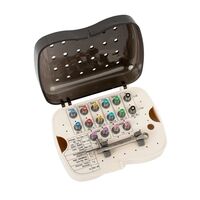 Dental Implant Wrench Kit — универсальный ортопедический набор отверток (16 шт.) с динамометрическим ключом, арт.XLY-NLBS100