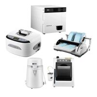 Комплект Fomos — автоклав Foster Plus (17 л) + дистиллятор AQUA (4 л) + запечатывающее устройство Foseal + УЗ мойка Foclean‑25 + аппарат Folub