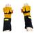 Ветеринарные защитные перчатки с откидными пальцами, спилок, 48,5 см, арт.E2D223D