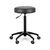 Mercury Taburet Black — стул для врача и ассистента, экокожа, черный, арт.ND-A006546