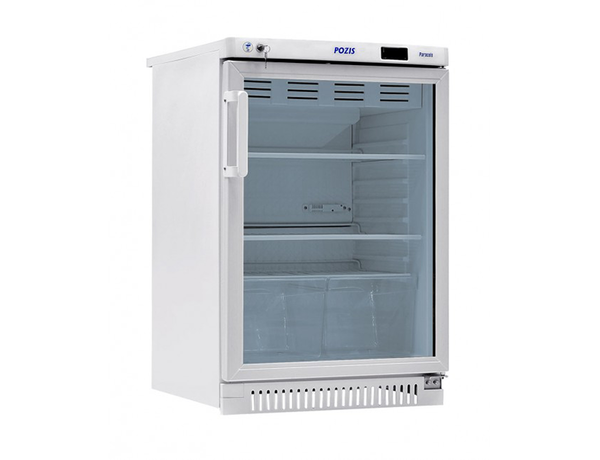 POZIS ХФ-140-1 — холодильник фармацевтический, прозрачная дверь, объем 140 л