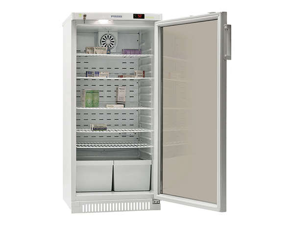 POZIS ХФ-250-3 — холодильник фармацевтический, тонированная стеклянная дверь, объем 250 л