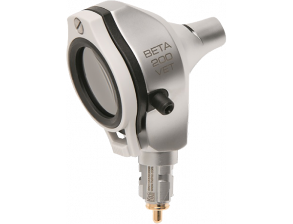 BETA 200 VET — ветеринарный отоскоп c перезаряжаемой рукояткой BETA 4 NT и с зарядным блоком