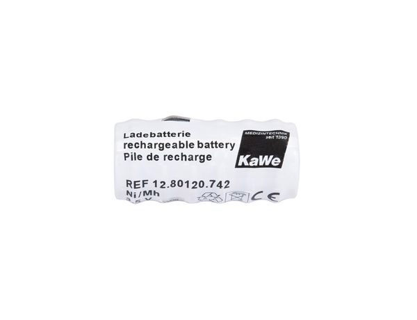Аккумуляторная батарея для рукояток KaWe, подзаряжаемых от сети, Ni-MH, короткая, 3.5В, арт.12.80120.742