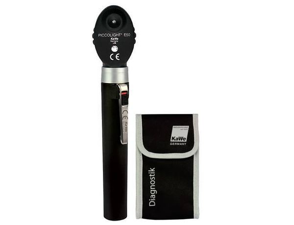 Piccolight E50 — офтальмоскоп с 1 апертурой, черный, 2,5В, арт.01.23500.021