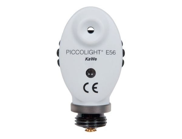 Piccolight E56 LED — офтальмоскоп с 6 апертурами, зеленый фильтр, EU-версия, серый, 2,5В, арт.01.28561.261