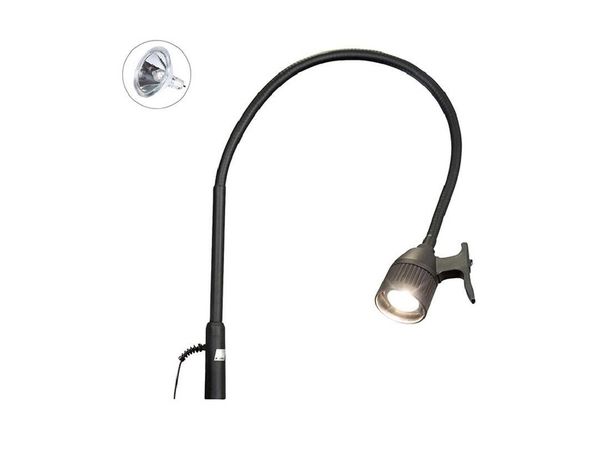 MASTERLIGHT Classic HL — галогенный настенный/настольный смотровой светильник с гибкой шеей, без крепления, арт.10.12010.002