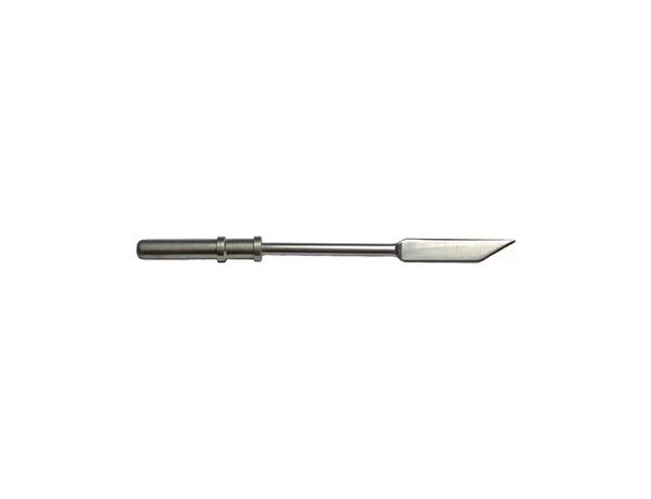 Электрод-нож коагуляционный, 15 мм, скошенный, L=40 мм, Dхв=2,45 мм, неизолированный, арт.3128