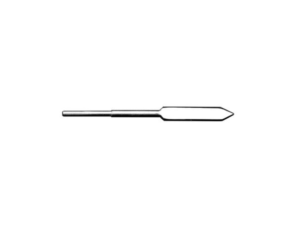 Электрод-нож коагуляционный, 15 мм, прямой, L=40 мм, Dхв=1,2 мм, неизолированный, арт.3159