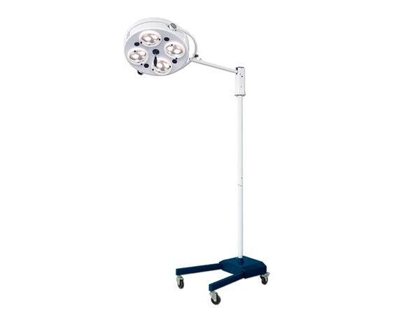VTS-5-L-M — передвижной хирургический светильник, однокупольный, арт.WVet-5-L-M