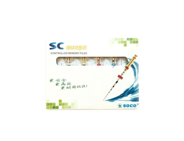 SOCO SC — машинные файлы с памятью формы, 6 шт.