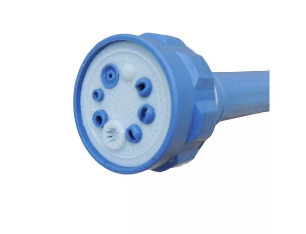 WashClean — душ-пистолет с емкостью для шампуня и спиральным шлангом 1/4", 4665-1/4