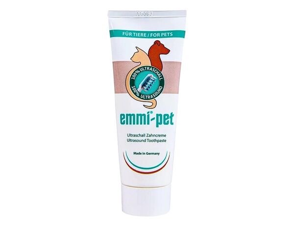 Зубная паста Emmi-Pet для животных, нейтральный вкус, 75 мл