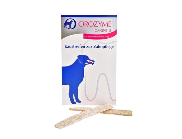 Orozyme Kaustreifen S — жевательные полоски для гигиены полости рта для животных менее 10 кг