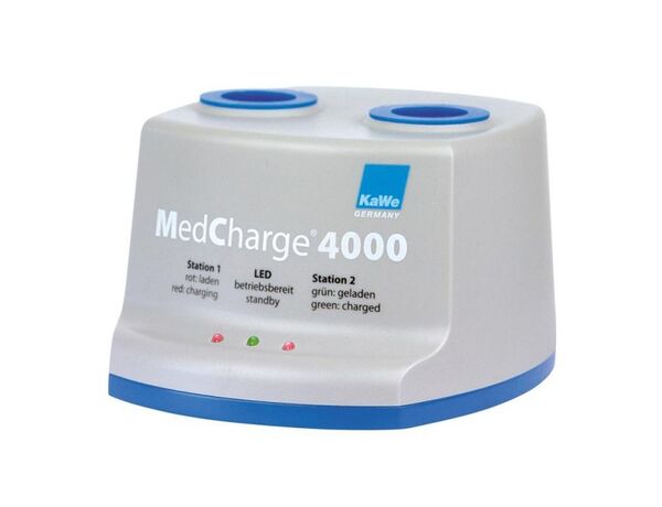 MedCharge 4000 — зарядное устройство на 2 рукоятки KaWe, 2.5В и 3.5В, арт.12.80005.002
