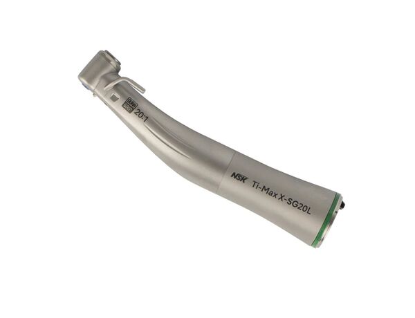 Ti-Max X-SG20L — угловой хирургический наконечник, внешнее и внутреннее охлаждение, 20:1, с оптикой, арт.C1003