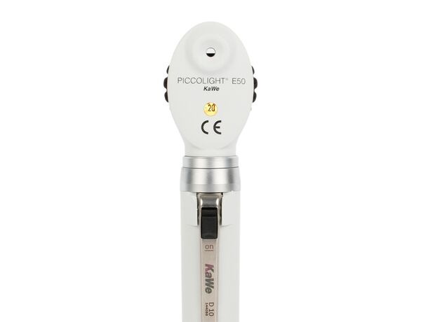 Piccolight E50 — офтальмоскоп с 1 апертурой, серый, 2,5В, арт.01.23500.261
