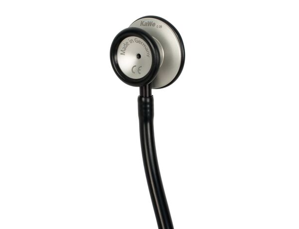 Standard-Prestige Light — легкий однотрубный стетофонендоскоп с двойной головкой и комплектом запасных частей, для взрослых, черный, арт.06.22710.022