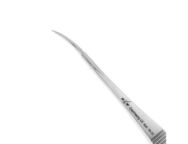 Микрохирургические изогнутые ножницы Castroviejo, 140 мм, арт.000-475 19-23