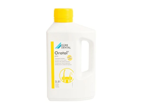 Orotol Plus — концентрат для дезинфекции и ухода за стоматологическими аспирационными системами, 2,5 л