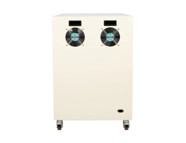 RA7002DCS — компрессор для двух стоматологических установок с осушителем и кожухом, с ресивером 50 л (160 л/мин)