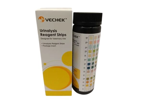 Мочевые тест-полоски для ветеринарного анализатора AllTest, 25 шт.