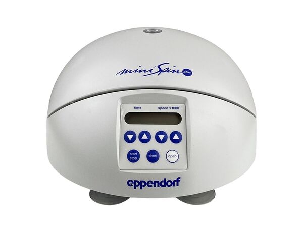MiniSpin plus — центрифуга для микропробирок 1,5/2,0 мл, 12 мест, до 14 500 об/мин