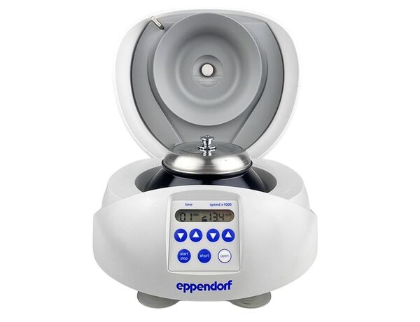 MiniSpin plus — центрифуга для микропробирок 1,5/2,0 мл, 12 мест, до 14 500 об/мин