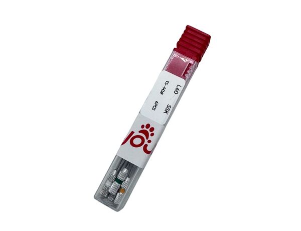 К-файлы ветеринарные, нержавеющая сталь, 60 мм, 15#-40#, 6 шт.