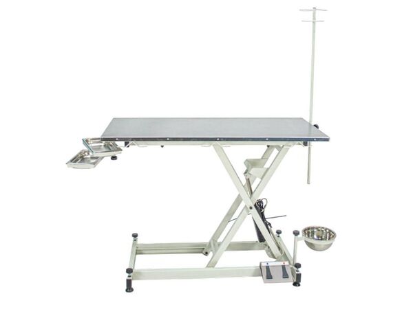 VET-5010 — ветеринарный хирургический стол, с регулировкой высоты, 130x60х95 см