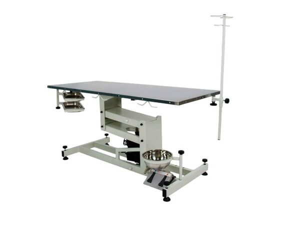VET-5080 — ветеринарный хирургический стол, с регулировкой высоты, 145x60x100 см