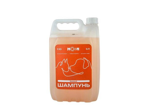Базовый шампунь для кошек и собак, 5 л